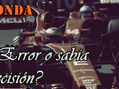 divorcio entre McLaren Honda error? Preludio Bull-Honda