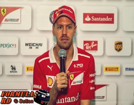 Sebastian Vettel espera una lucha cerrada con Mercedes en el GP de Singapur