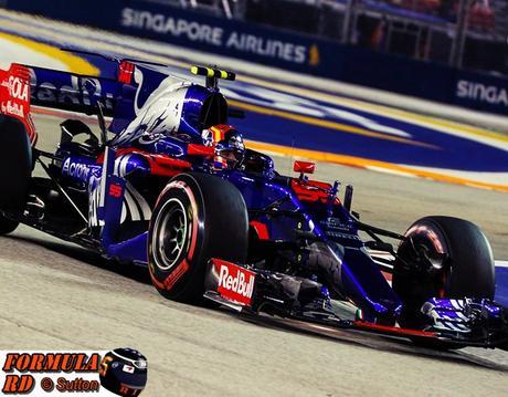 Sainz, Palmer y Vandoorne lograron sus mejores resultados en la F1 en Singapur