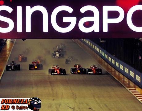 Resumen del GP de Singapur 2017 | Hamilton gana y ambos Ferrari colisionan