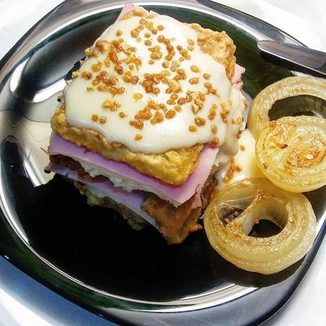 Lasaña de Pencas en salsa de Albariño y almendras (No hay acelgas aburridas sino poco elaboradas)