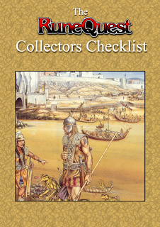 Collectors Checklist para RuneQuest