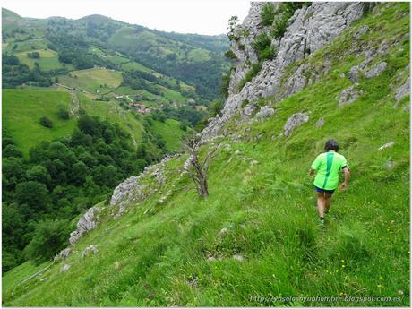 Ruta running Pasiega: San Roque de Riomiera - Valdicio y vuelta