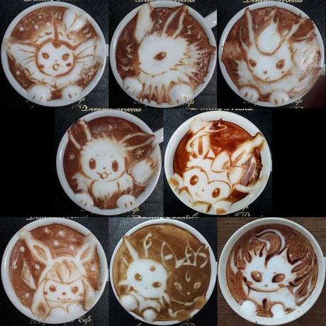 Arte del café con leche, ARTE LATTE