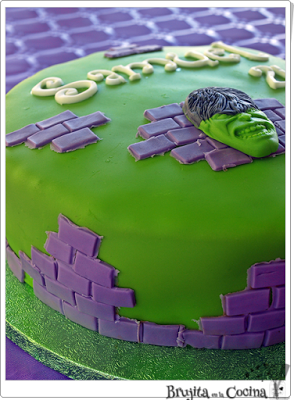 Tarta Hulk - Samu cumple 4