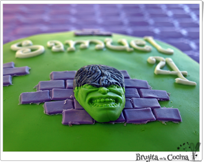 Tarta Hulk - Samu cumple 4