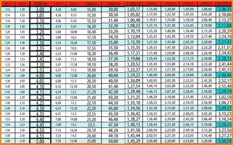 Calcula tu ritmo de carrera Calcula tu ritmo de carrera