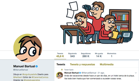 Manuel Bartual hilo de Twitter