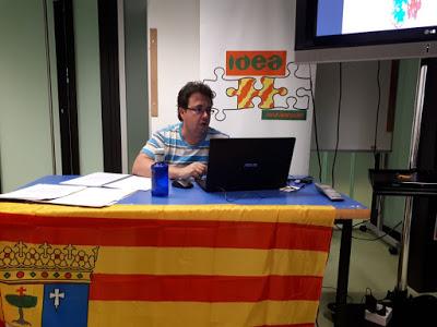 Charla en Zaragoza sobre el aragonés y sus modalidades