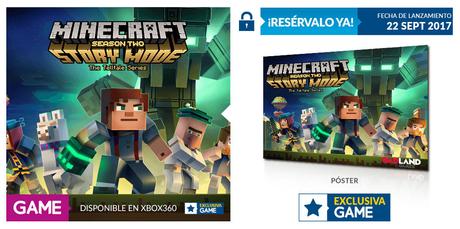 GAME nos regala un espectacular póster con Minecraft Story Mode Temporada 2