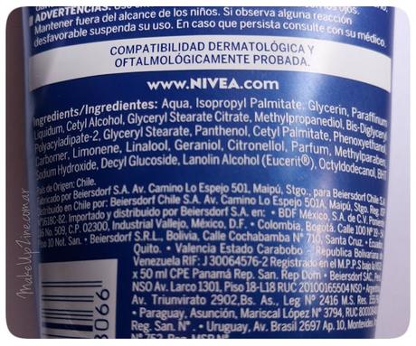 Reseña: Crema facial limpiadora de Nivea.