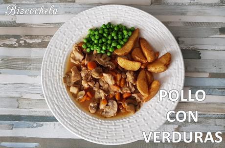 POLLO CON VERDURAS AL JEREZ