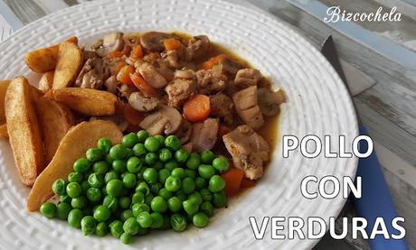 POLLO CON VERDURAS AL JEREZ