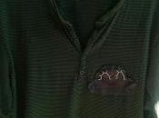 Camiseta customizada nube sonriente