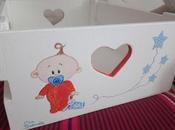 Caja canastilla para bebe