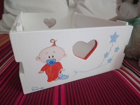 Caja canastilla para bebe