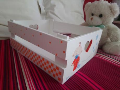 Caja canastilla para bebe