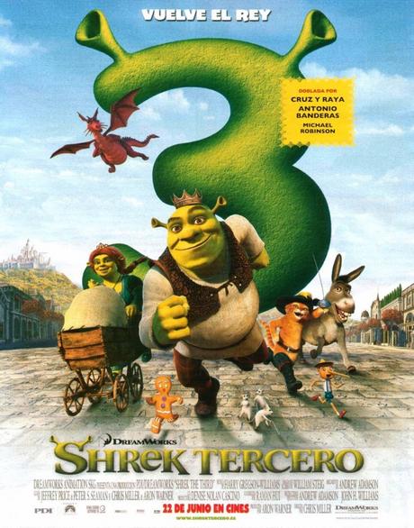 póster de Shrek tercero