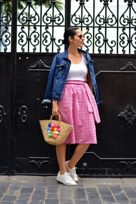 pink-vichy-skirt-outfit-gema-betancor