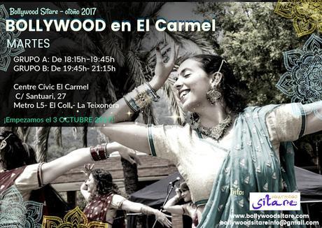 Clases de Bollywood en Barcelona. El Carmel