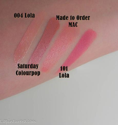 swatches labiales