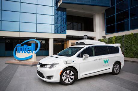 La tecnología autónoma de Waymo depende de chips de Intel