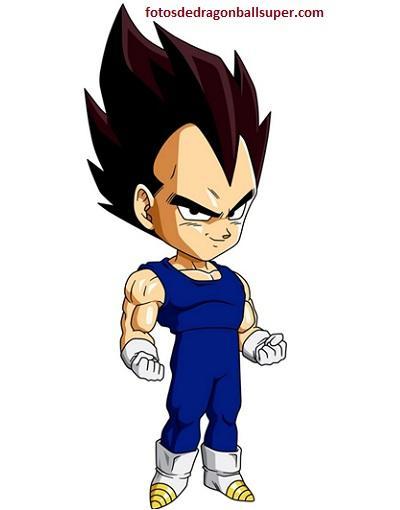 imagenes de vegeta de dragon ball z niño