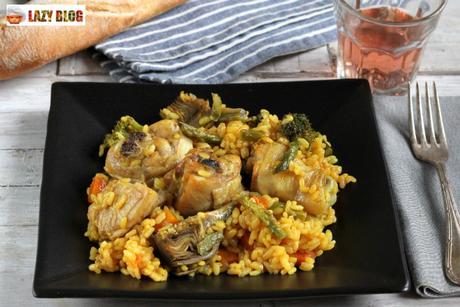 Dos recetas de arroz sencillas para alegrar a la familia: arroz con jamón y arroz con verduras y pollo