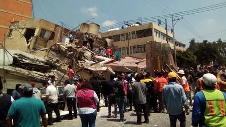 Terremoto de 7.1 se originó esta tarde en México.