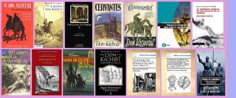 Portadas del libro Segunda parte de El ingenioso hidalgo don Quijote de la Mancha, de Cervantes