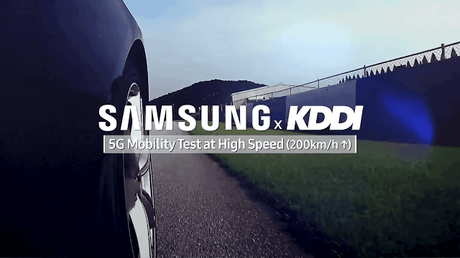 KDDI y Samsung baten récord en prueba de movilidad de Alta Velocidad 5G