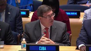 Cuba rechazó discurso de Trump en ONU calificándolo de insólito [+ video]