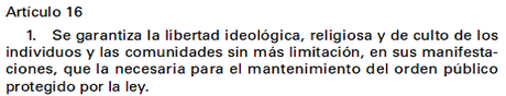 articulo 16 constitucion