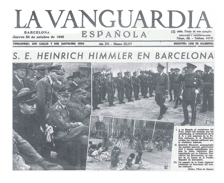 España en la IIGM: la visita de Himmler