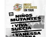 Miguel Music Explorers Tour, Niños Mutantes, Viva Suecia Vanessa Zamora Sala