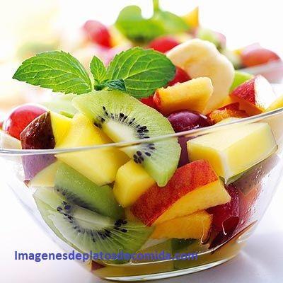 alimentos para un desayuno saludable frutas