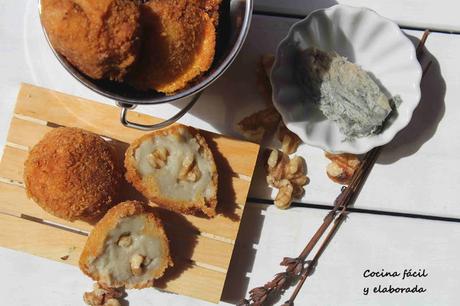 CROQUETAS DE CABRALES Y NUECES