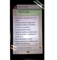 Enteráte del extenso prontuario de la candidata que estaba investigando Navarro antes de ser censurado