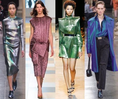 tendencias de moda invierno 2017 metalizados