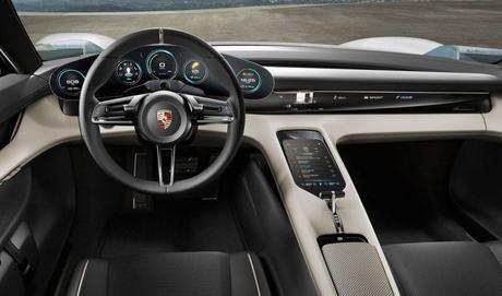 Así es el nuevo auto eléctrico de Porsche (Fotos)