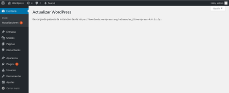 Si usas WordPress, actualiza a la última versión para estar protegido proceso-actualizacion