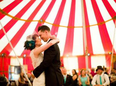 Detalles de una boda real inspirada en el circo