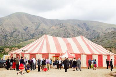 Detalles de una boda real inspirada en el circo