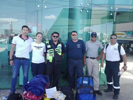 Voluntarios potosinos apoyaran en labores de rescate
