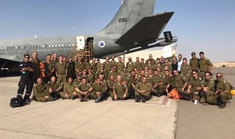 Las IDF envían ayuda a México.