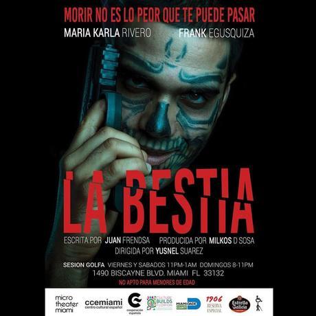 Se estrena LA BESTIA en Microteatro MIAMI