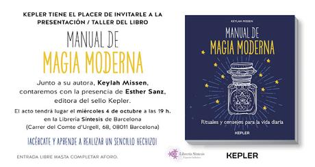 Presentación y Hechizo MANUAL DE MAGIA MODERNA en Librería Síntesis