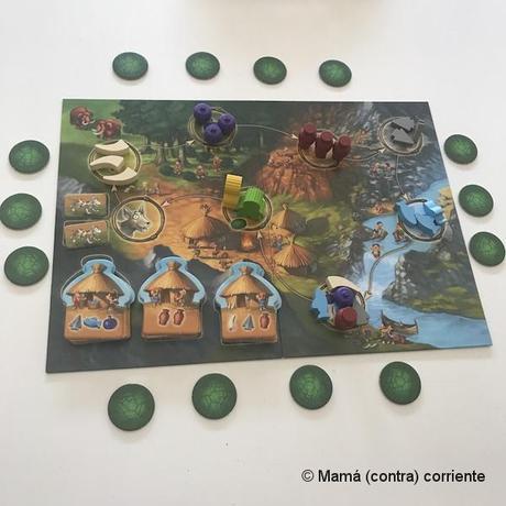 Stone Age Junior: fantástico juego de mesa para niños de Devir Stone Age Junior (inicio de la partida)