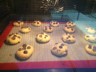 COOKIES  CON GOTITAS DE CHOCOLATE