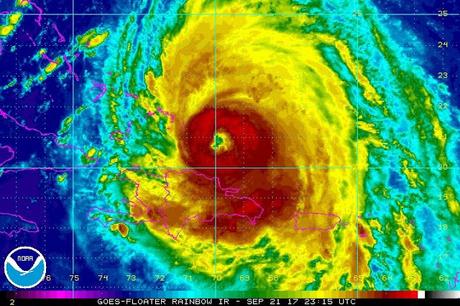 María causará hasta el sábado intensos aguaceros.